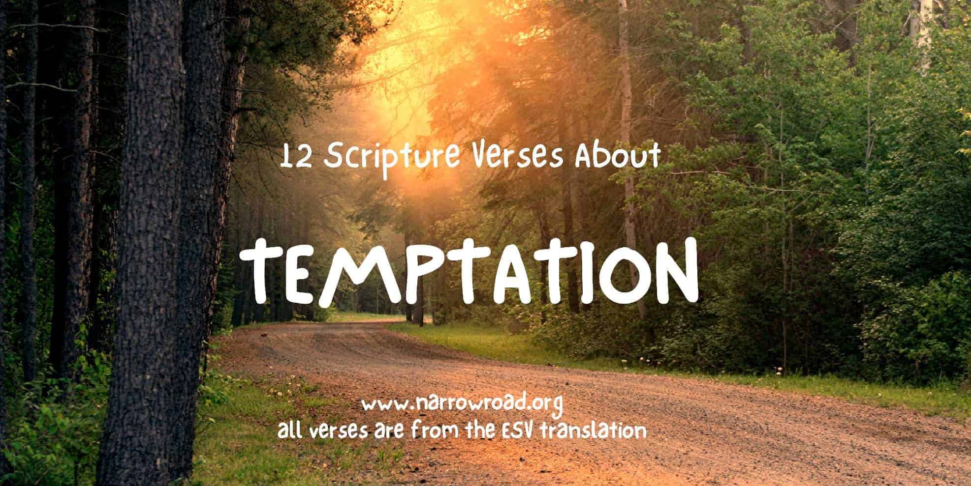 verses about temptation